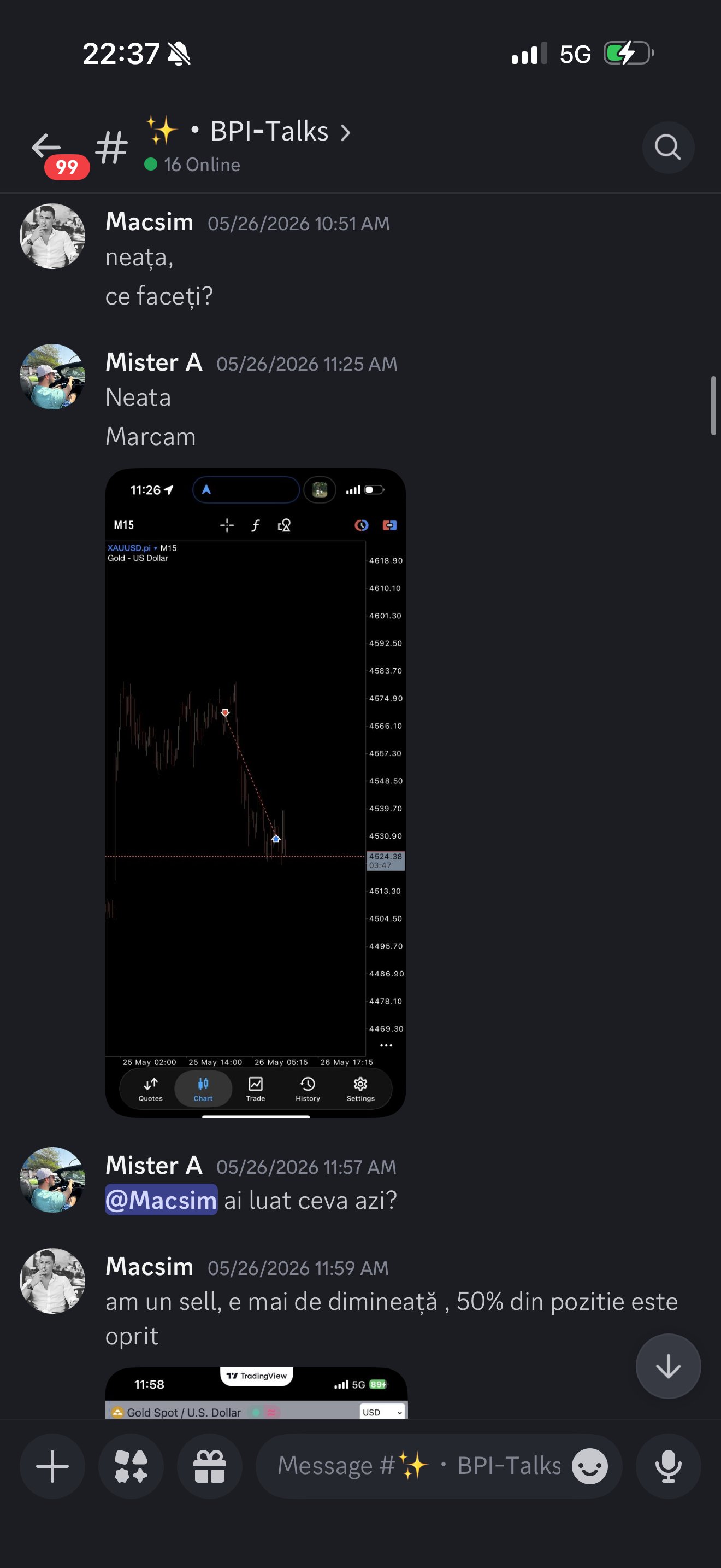 BPI Discord XAU-alerts TP3 +200 running +250